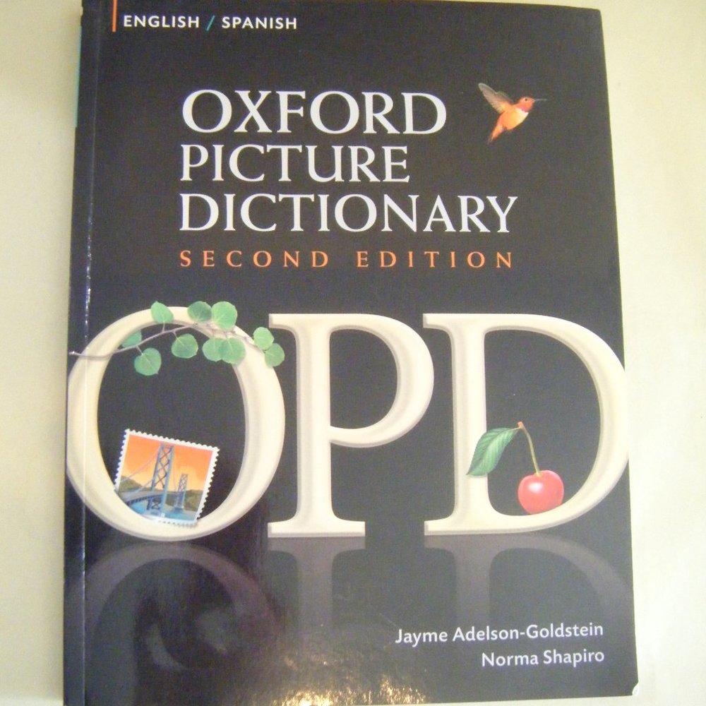 Oxford Picture Dictionary Second Edition English/Spanish Language Book Softback